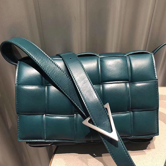 Borsa A Cassetta Imbottita Bottega Veneta Verde 591970