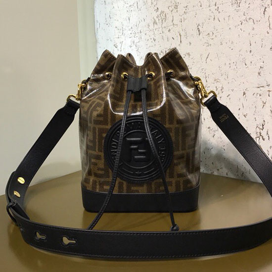 Borsa A Secchiello Fendi Mon Tresor Nera F80261