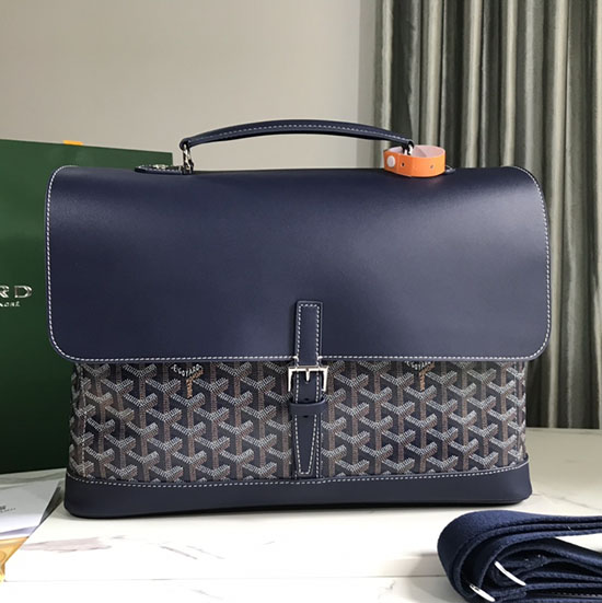 Borsa A Tracolla Goyard Citadin GY020182 Blu Scuro