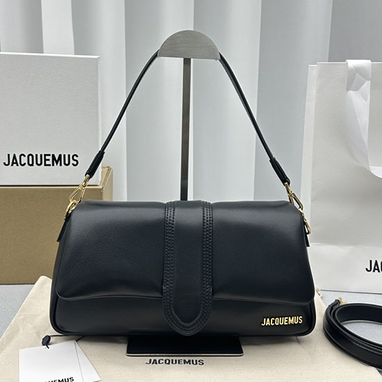 Borsa A Tracolla Imbottita Jacquemus Le Bambimou Nera J2084