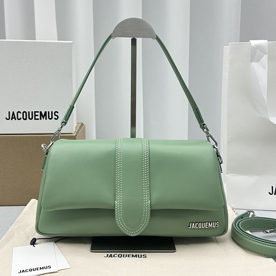 Borsa A Tracolla Imbottita Jacquemus Le Bambimou Verde J2084