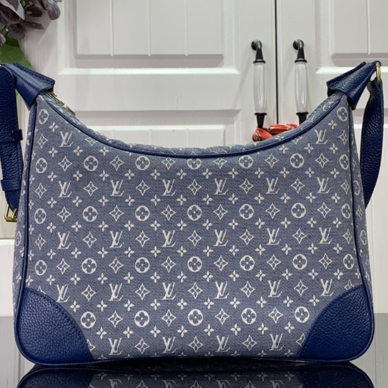 Borsa A Tracolla Louis Vuitton Boulogne Blu M95225