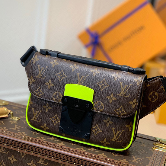 Borsa A Tracolla Louis Vuitton Lock Verde M45807