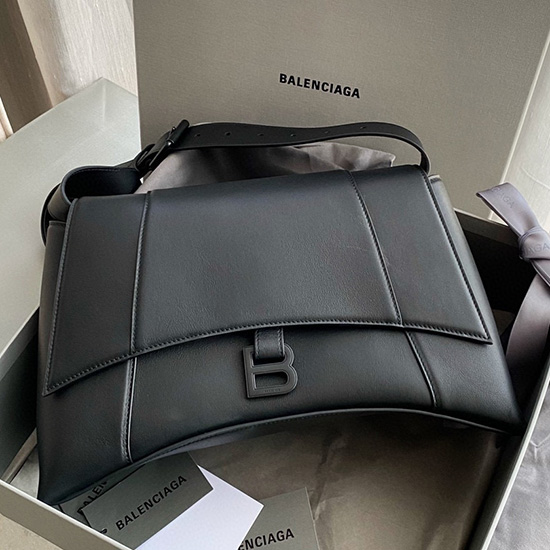 Borsa A Tracolla Media Liscia Balenciaga Downtown B671354