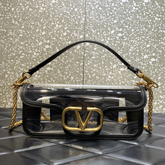 Borsa A Tracolla Valentino Garavani Loco Nera V6035