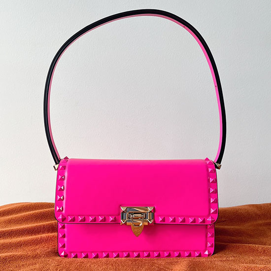 Borsa A Tracolla Valentino Garavani Rockstud23 Rosa V0311