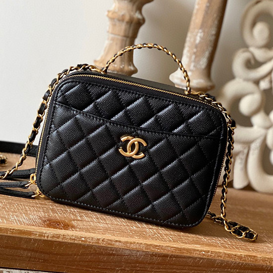 Borsa Beauty Case Chanel Nera Ap3222