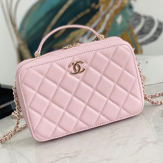 Borsa Beauty Case Chanel Rosa As3168