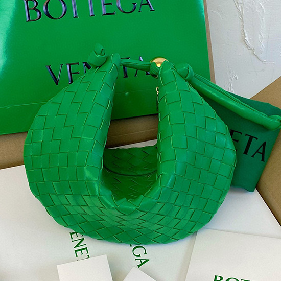 Borsa Bottega Veneta Turn Bag Verde B701204