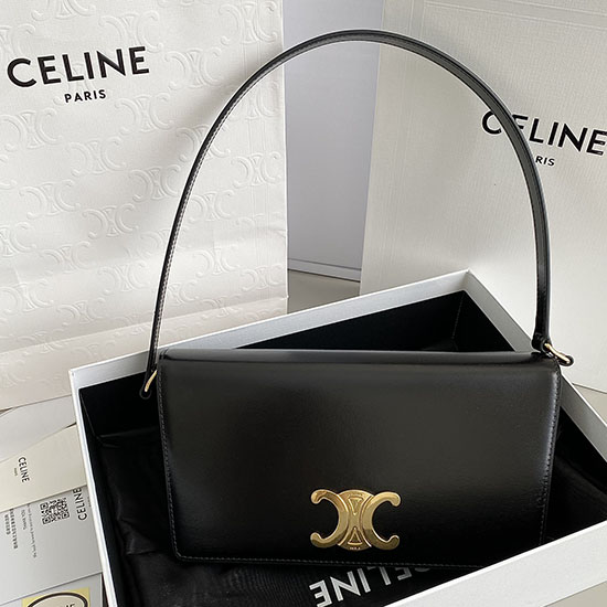 Borsa Celine Trapeze Triomphe Nera C35038