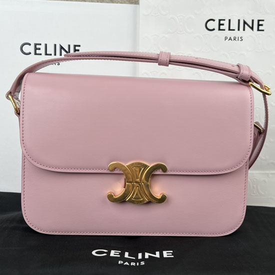 Borsa Celine Triomphe Media Rosa Cl35023