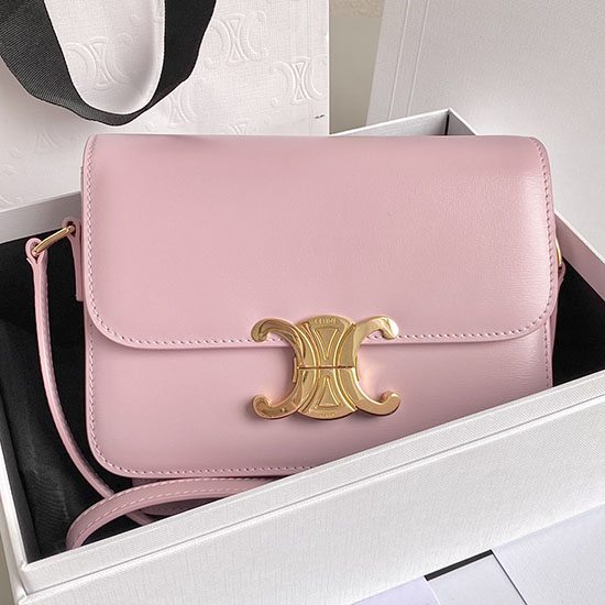 Borsa Celine Triomphe Piccola Rosa CS35023