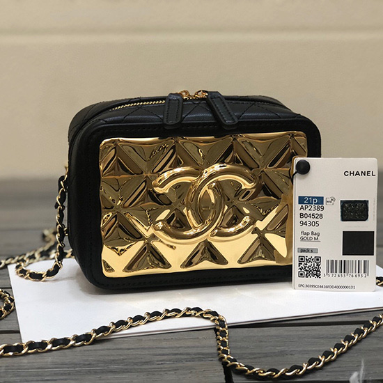 Borsa Chanel Mini Con Patta Nera Ap2389