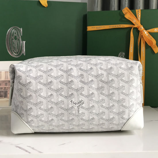 Borsa Da Toilette Goyard Boeing 25 G052511 Bianca