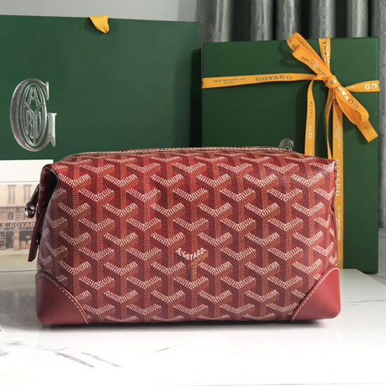 Borsa Da Toilette Goyard Boeing 25 G052511 Rossa