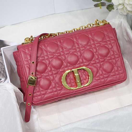 Borsa Dior Caro Pesca Indaco DM8017