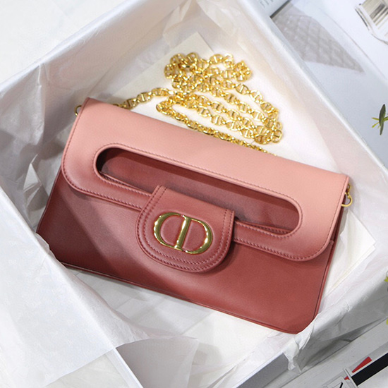 Borsa Dior Doppia Dior Media Rosa M8018