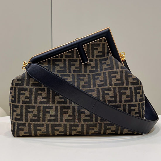 Borsa Fendi First Media In Tessuto F80029l