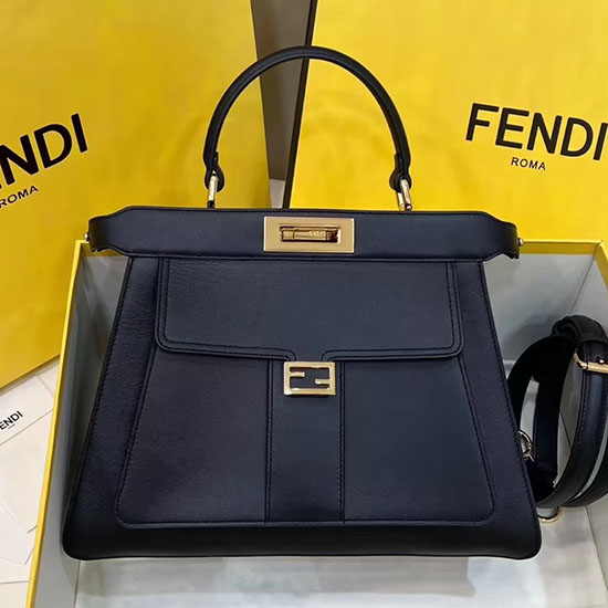 Borsa Fendi Peekaboo Iseeu Media Nera F8596