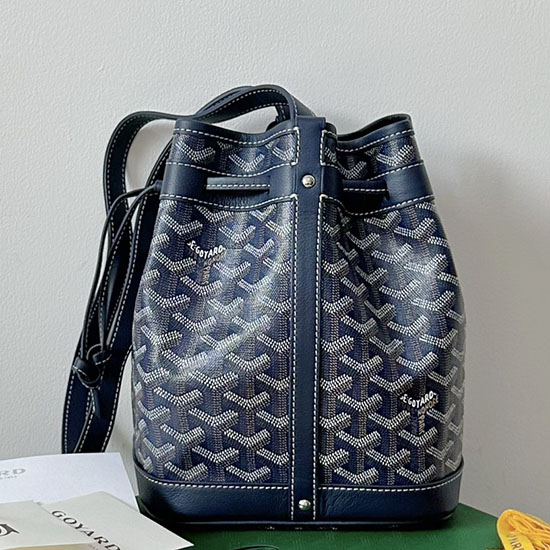 Borsa Goyard Petit Flot Blu G6017