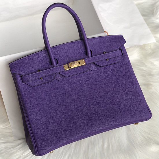 Borsa Hermes Togo Birkin In Pelle Crocue Hb253001