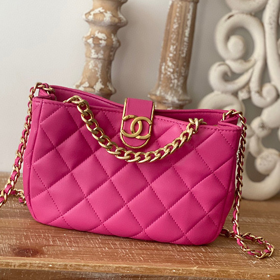 Borsa Hobo Chanel Rosa As3476