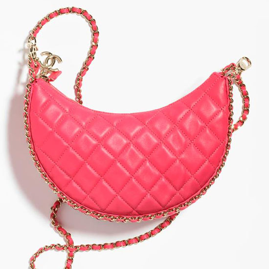 Borsa Hobo Piccola Chanel Rosa As3917