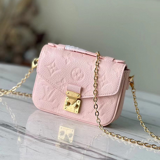 Borsa Louis Vuitton Micro Metis Rosa M81389