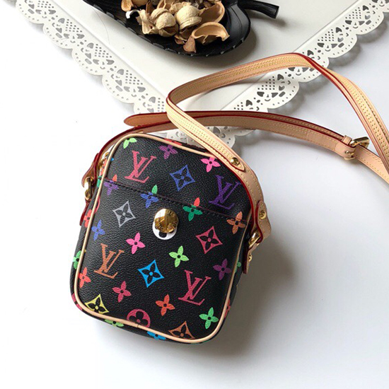 Borsa Louis Vuitton Monogram Multicolor Rift Blanc M40055