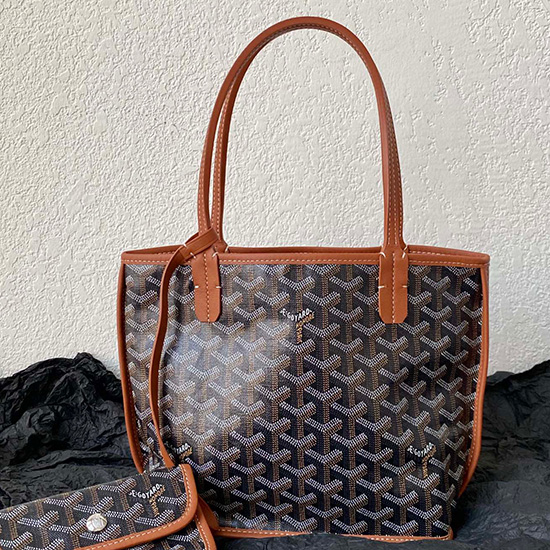 Borsa Mini Goyard Anjou Marrone G6003