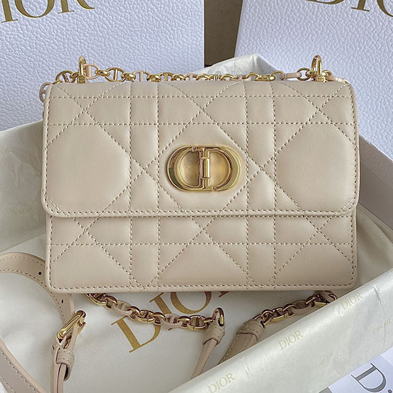 Borsa Mini Miss Dior Caro Beige D6553