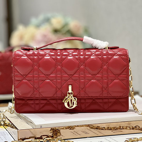 Borsa Mini Miss Dior Rossa D0980