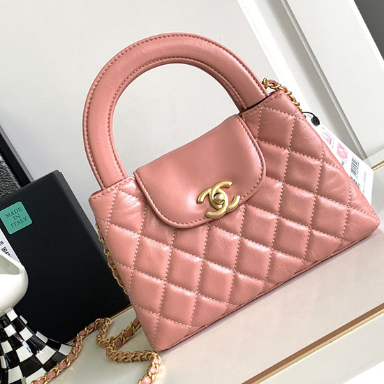 Borsa Mini Shopping Chanel Rosa As4416