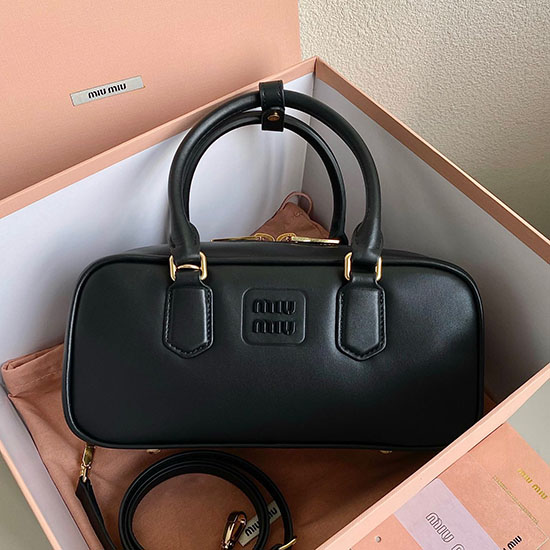 Borsa Miu Miu Arcadie In Pelle Nera 5bb148