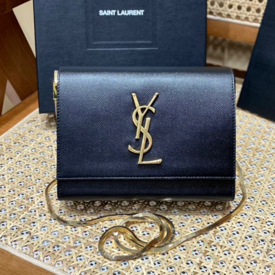 Borsa Saint Laurent Kate Box Nera 593122