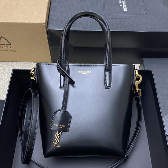 Borsa Shopping Mini Giocattolo Saint Laurent Nera 773995