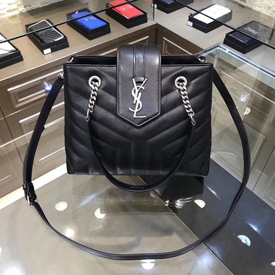 Borsa Shopping Piccola Loulou Saint Laurent Nera 502717