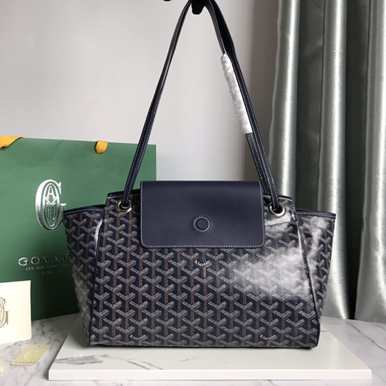 Borsa Tote Goyard Rouette Gy120181 Blu Scuro