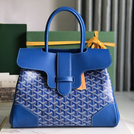 Borsa Tote Goyard Saigon G020236 Blu