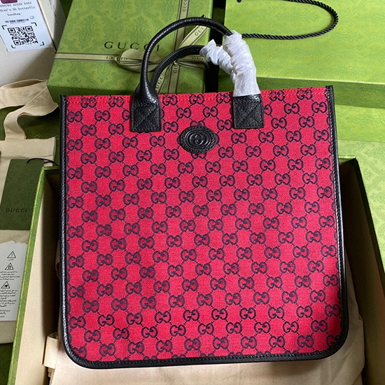 Borsa Tote Gucci GG Rossa 550763