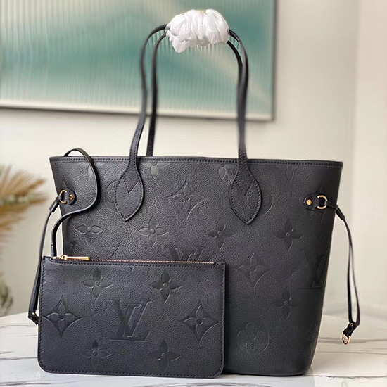 Borsa Tote Louis Vuitton Neverfull Mm Nera M45684