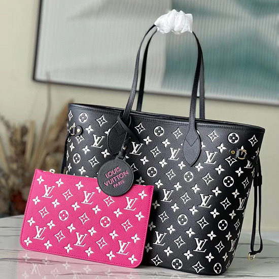 Borsa Tote Louis Vuitton Neverfull Mm Nera M46103