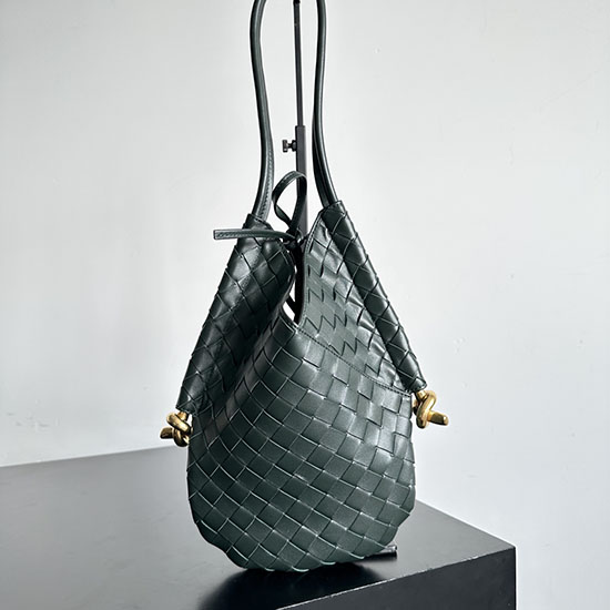 Bottega Veneta Borsa A Tracolla Solstice Piccola Verde B740898