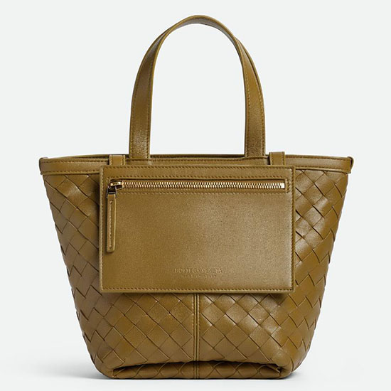 Bottega Veneta Borsa Piccola Con Patta Ribaltabile Ghianda 754916