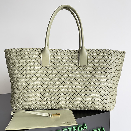 Bottega Veneta Grande Cabat Travertino B608811