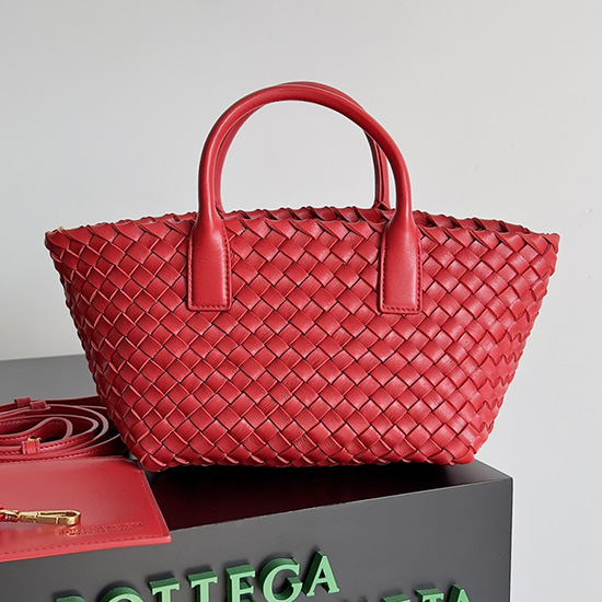 Bottega Veneta Mini Cabat Mela Caramella B10021