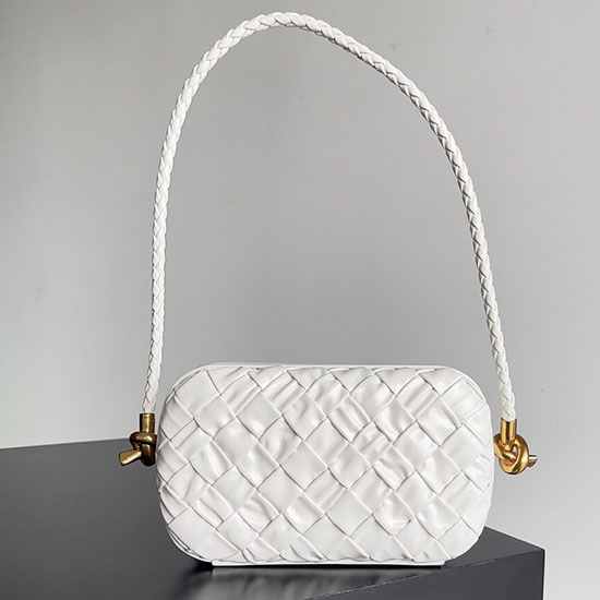 Bottega Veneta Nodo Sul Cinturino Bianco B717623