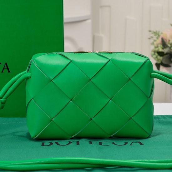 Bottega Veneta Piccola Borsa Per Fotocamera A Cassetta Parkeet 6600