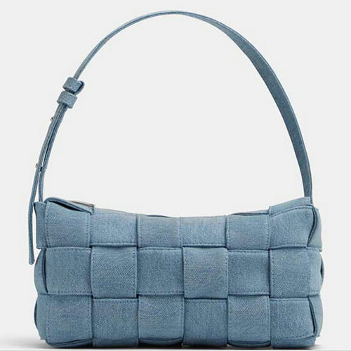 Cassetta Bottega Veneta Denim Brick B709628