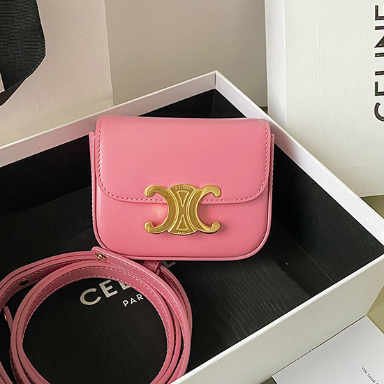 Celine Mini Triomphe Rosa C35021